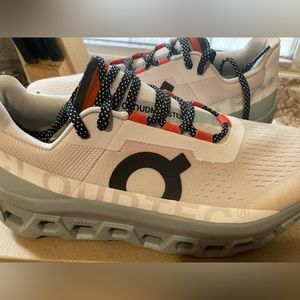 Men’s on running athletic shoes and cloud monsters.